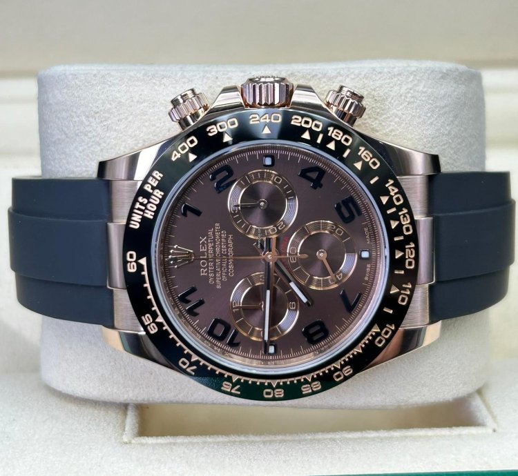 Rolex Daytona 116515ln Chocolate Arabic Oysterflex
