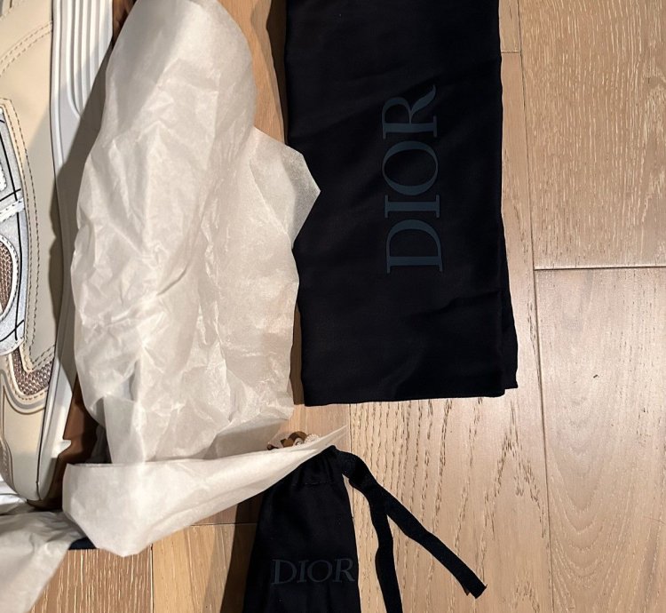 Dior B30 Beige Cream Mesh And Technical Fabric