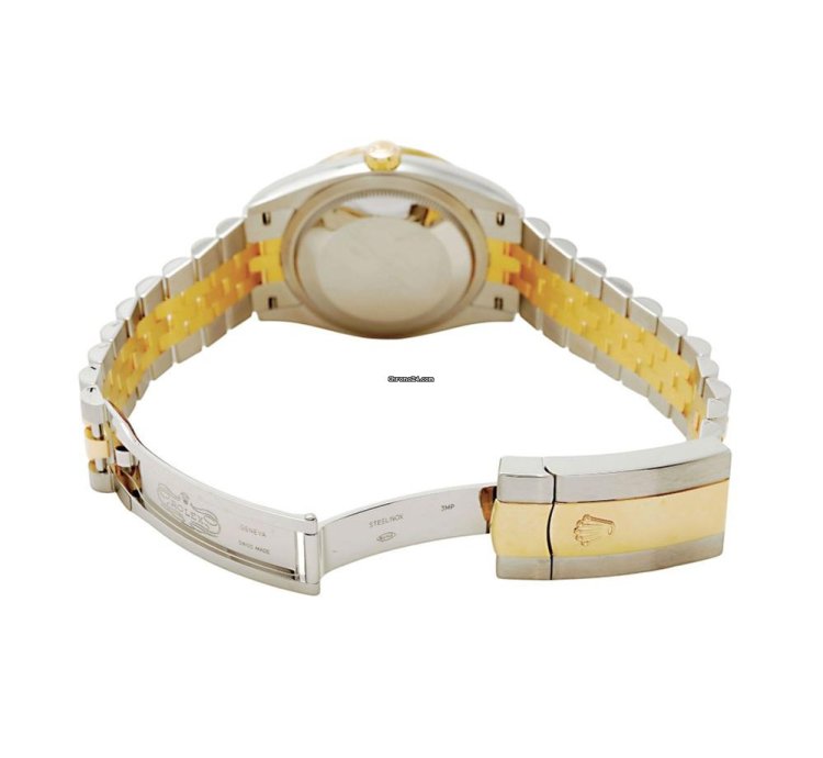 Rolex Datejust 36 126283rbr Automatic Gold Steel Like New Unworn