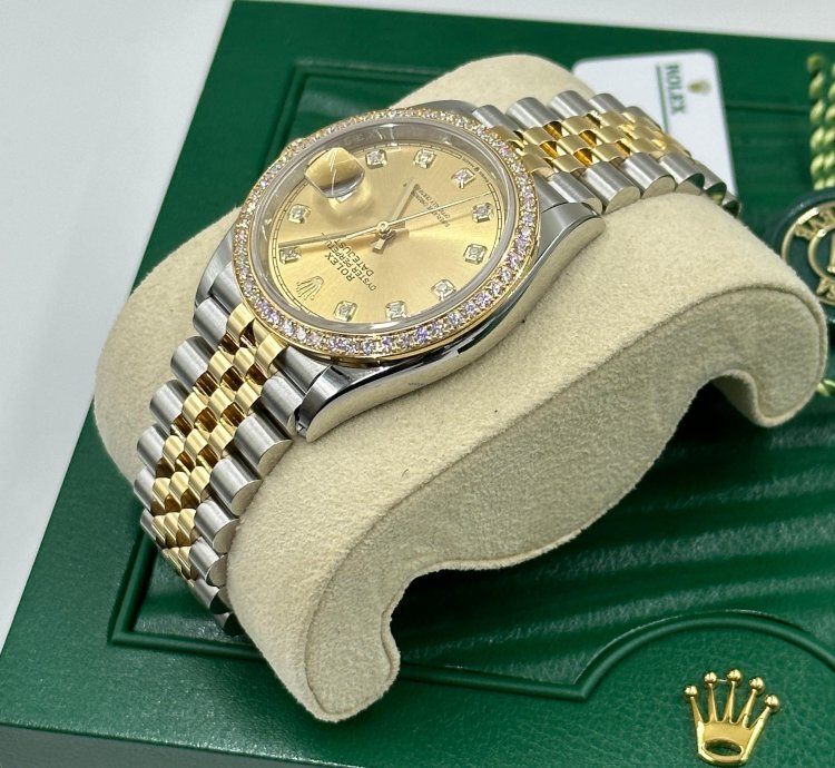 Rolex Datejust 36 126283rbr Champagne Diamond Jubilee