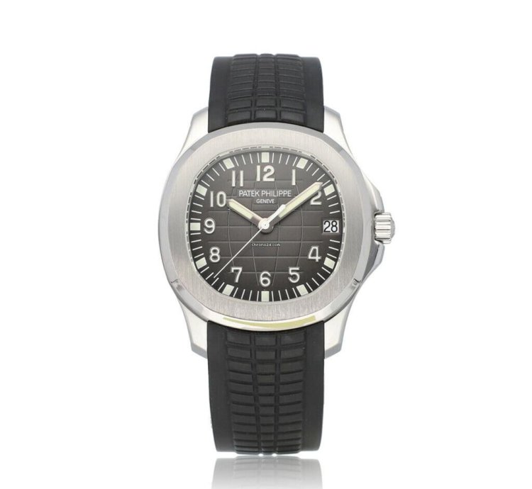 Patek Philippe Aquanaut 38 Steel Rubber Black Embossed 2008 Papers