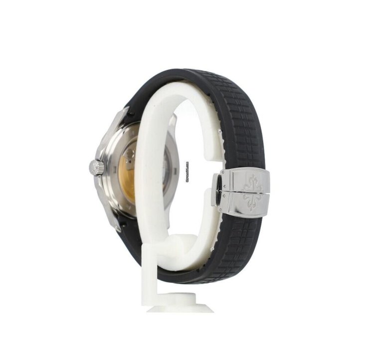 Patek Philippe Aquanaut 38 Steel Rubber Black Embossed 2008 Papers