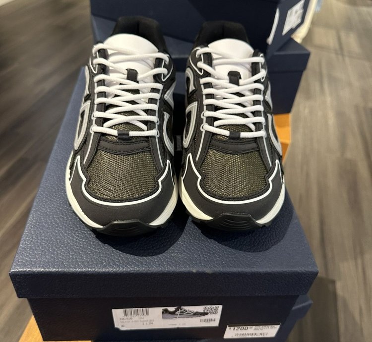 Dior B30 Black Olive 42 Fit 9 Us