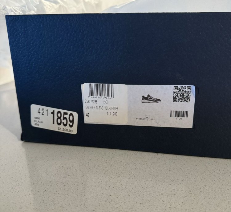 Dior B30 Black White