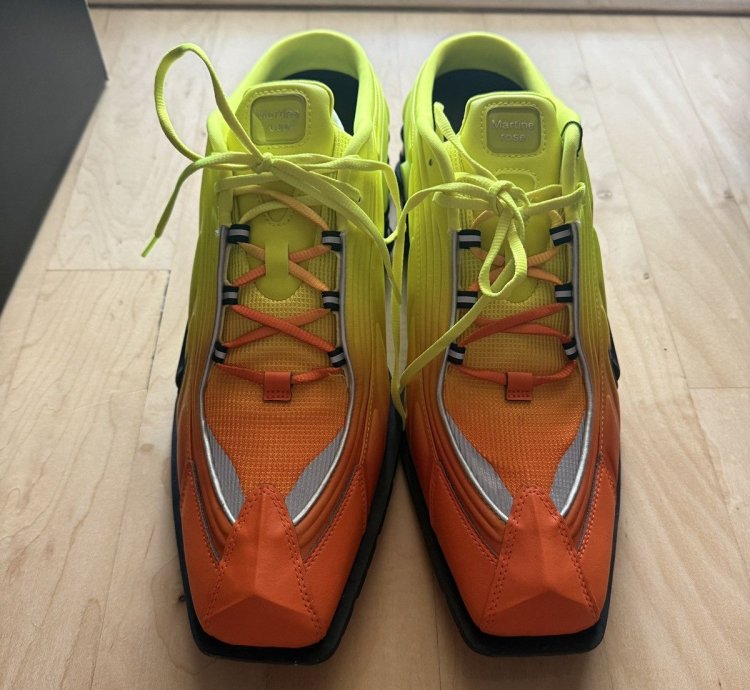 Nike Shox Martine Rose Mr4 Mule Safety Orange Collab Soccer