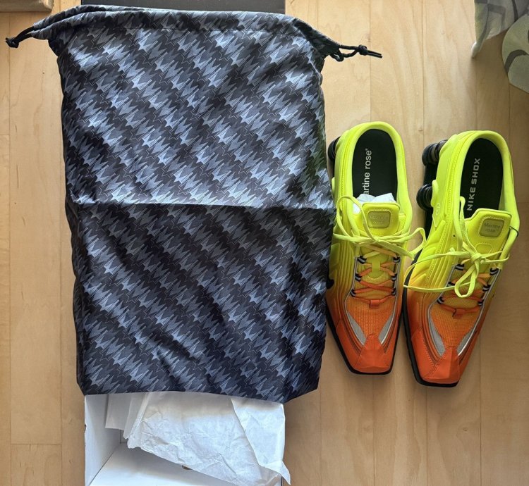 Nike Shox Martine Rose Mr4 Mule Safety Orange Collab Soccer