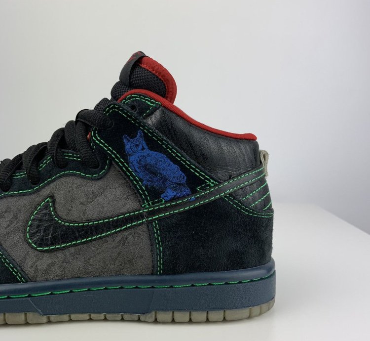New 2009 Nike Sb Dunk High Twin Peaks Gs