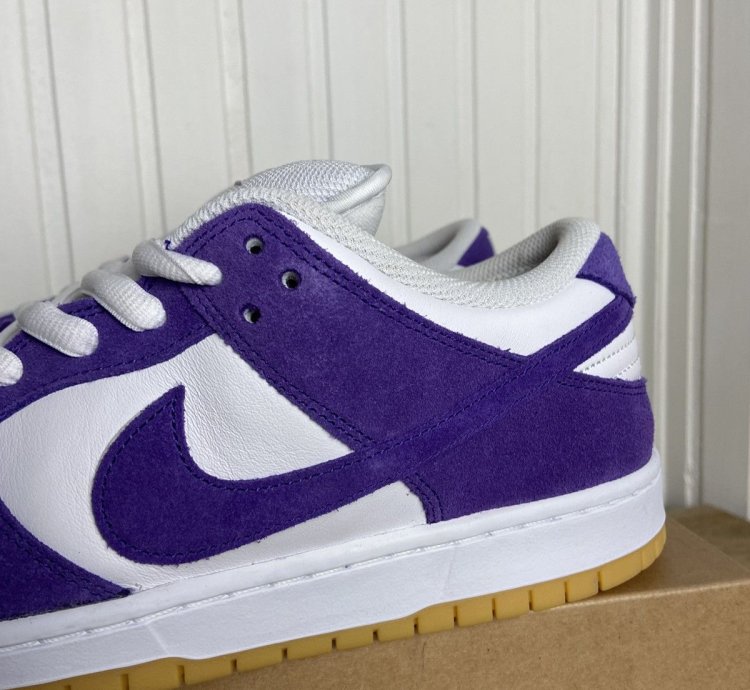 New Nike Sb Dunk Low Pro Orange Label Purple Size 11us