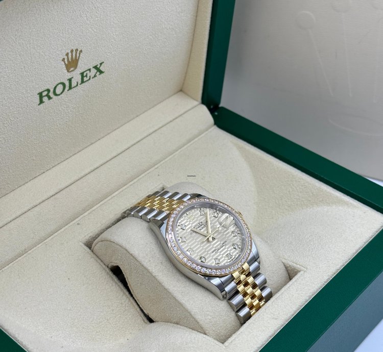 Rolex Datejust 36 126283rbr Champagne Fluted Jubilee