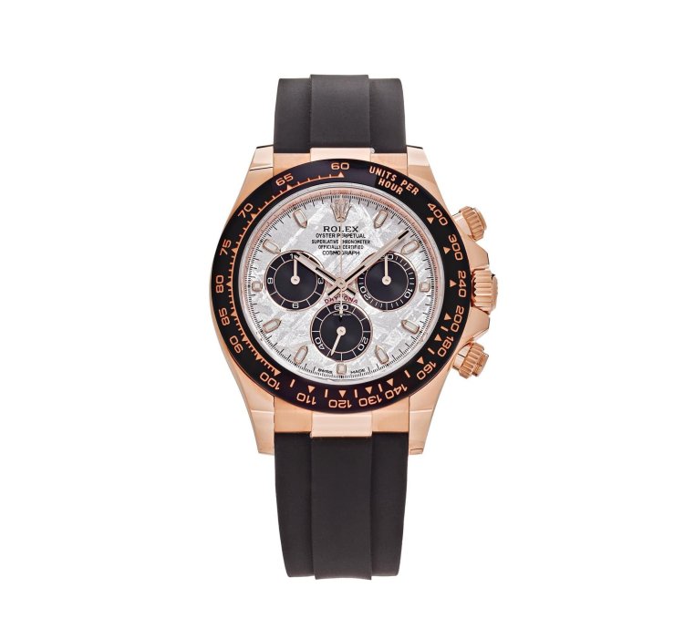 Rolex Daytona 116515ln Rose Gold Meteorite Dial