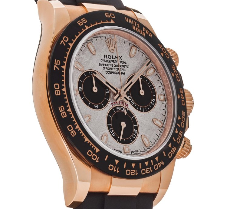 Rolex Daytona 116515ln Rose Gold Meteorite Dial
