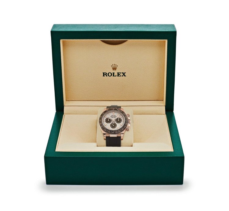 Rolex Daytona 116515ln Rose Gold Meteorite Dial