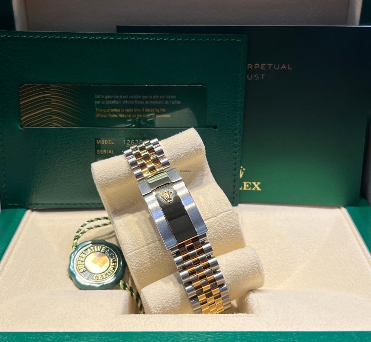 Rolex Datejust 36 126283rbr Datejust 36mm Two-tone Mop Diamond Dial Diamond Bezel Jubilee