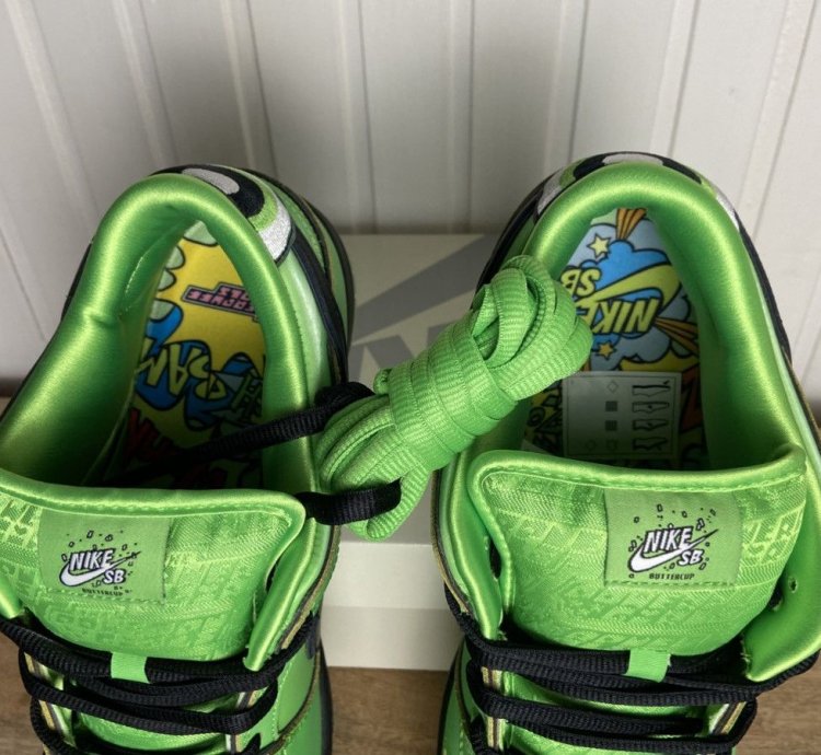 New Nike Sb Dunk Low The Powerpuff Girls Size 12us