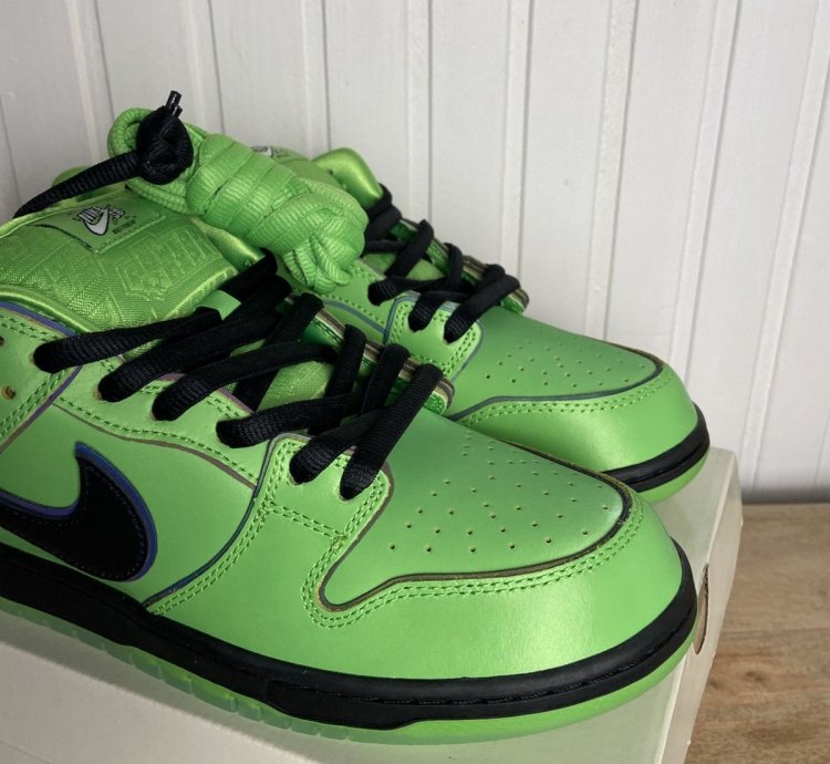New Nike Sb Dunk Low The Powerpuff Girls Size 12us