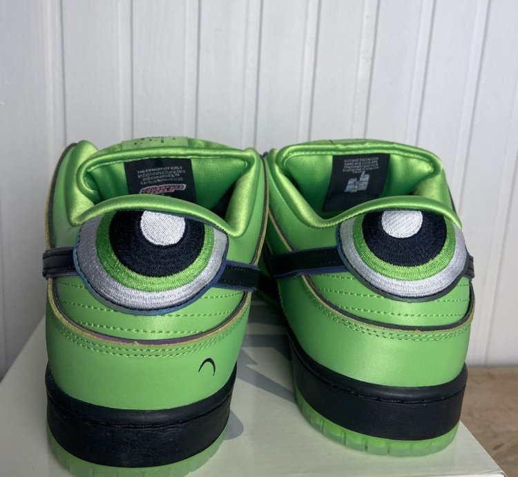 New Nike Sb Dunk Low The Powerpuff Girls Size 12us