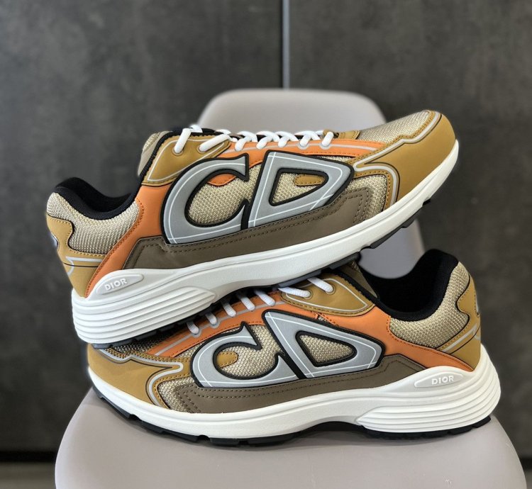Dior B30 Sneaker Cream Orange