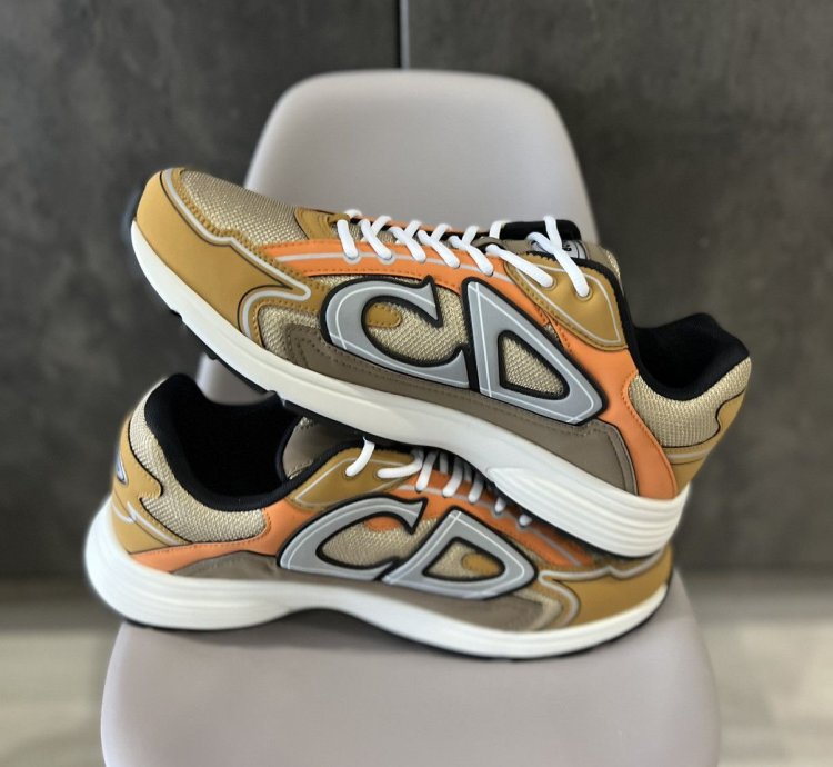 Dior B30 Sneaker Cream Orange