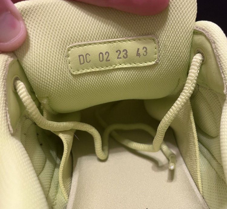 Dior B30 Sneaker Yellow