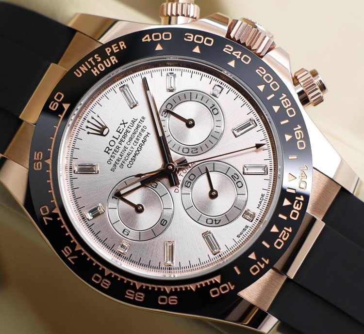 Rolex Daytona 116515ln Sundust Baguette Neu 2023 Full Set