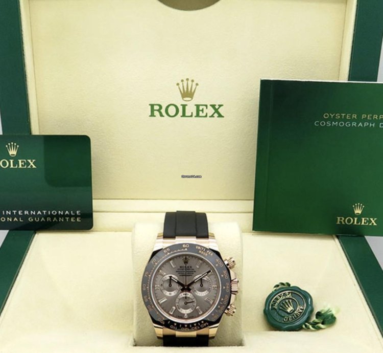 Rolex Daytona 116515ln Sundust Baguette Neu 2023 Full Set