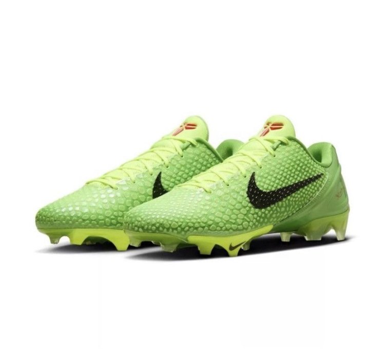 Nike Vapor Edge Kobe 6 Grinch Cleats
