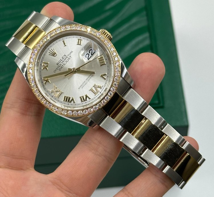 Rolex Datejust 36 126283rbr Silver Roman Oyster