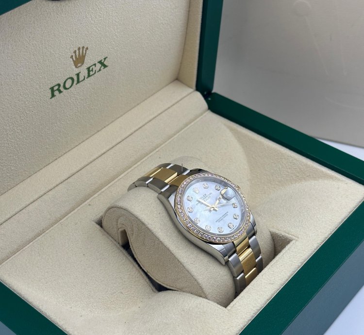 Rolex Datejust 36 126283rbrng Mother Of Pearl Oyster