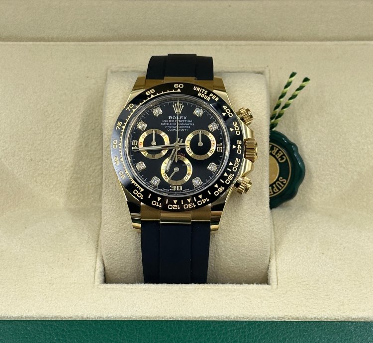 Rolex Daytona 116518 Black Diamonds