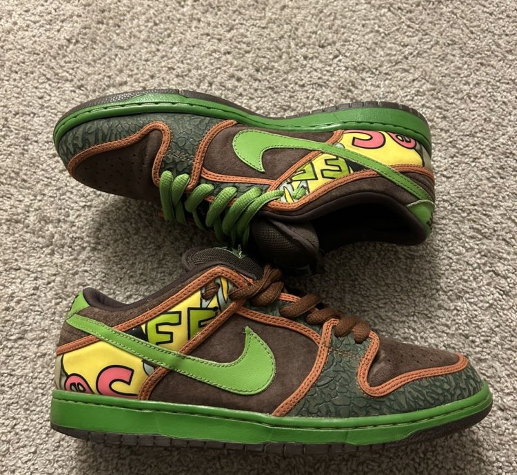 Nike Dunk Low Premium Sb Qs De La Soul Size 9 5