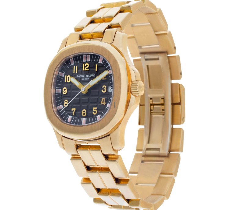 Patek Philippe Aquanaut 5066 1j 18k Yellow Gold 36mm Watch