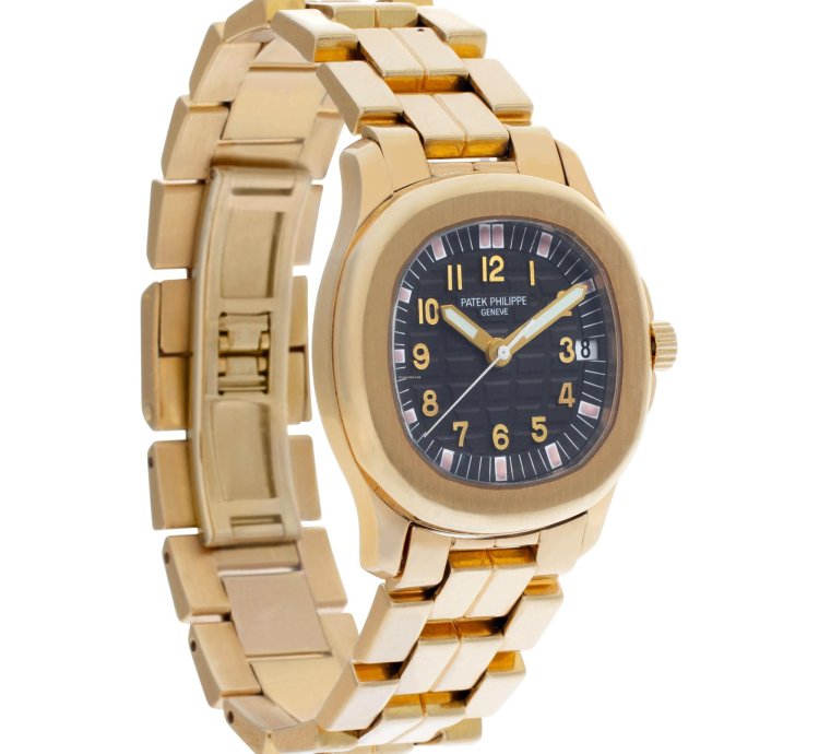 Patek Philippe Aquanaut 5066 1j 18k Yellow Gold 36mm Watch