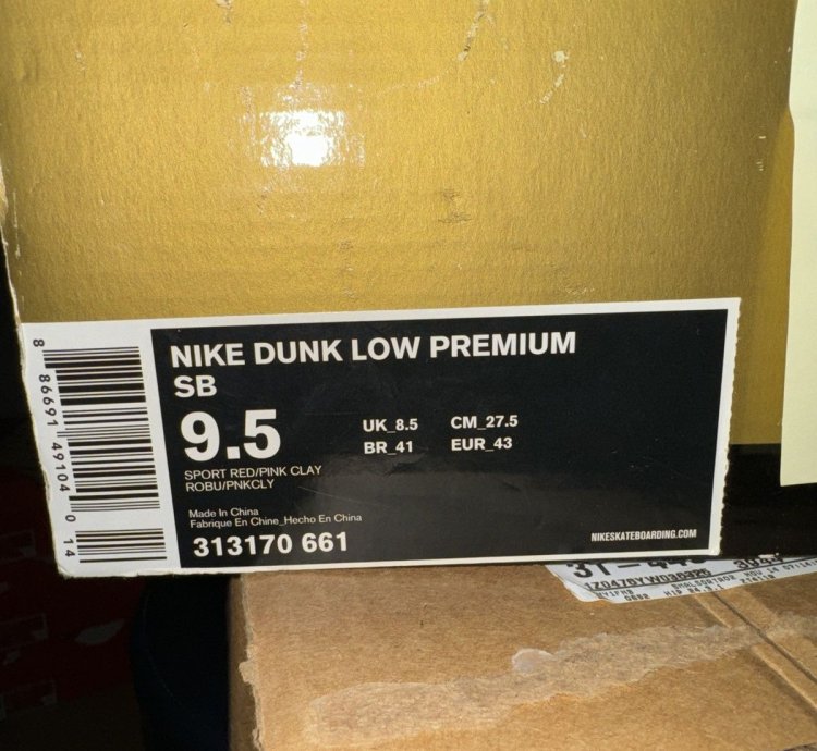 Nike Dunk Low Premium Sb Red Lobsters