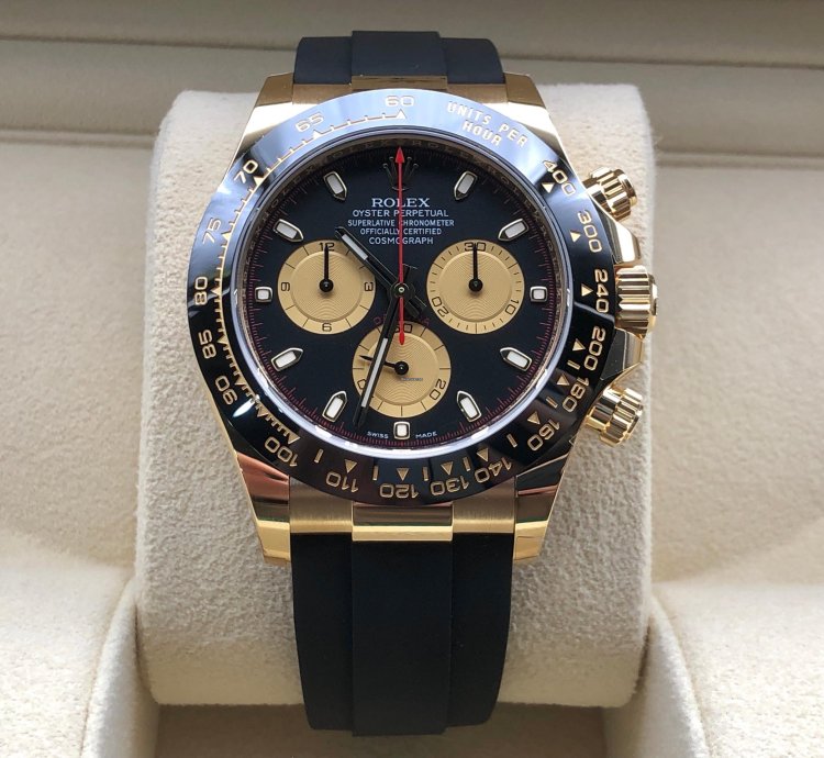 Rolex Daytona 116518 Ln Black Paul New Man-old Card 2019