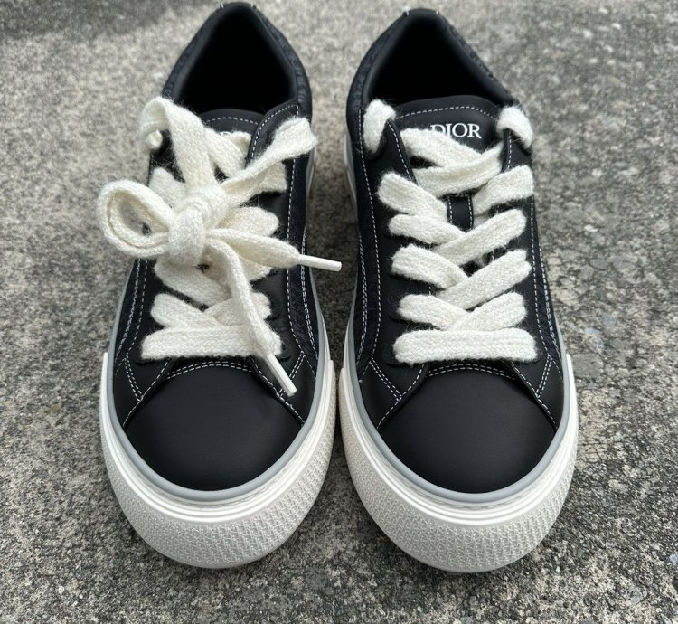Dior B33 Sneaker Oblique Jacquard Print Black White