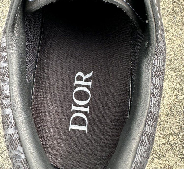 Dior B33 Sneaker Oblique Jacquard Print Black White