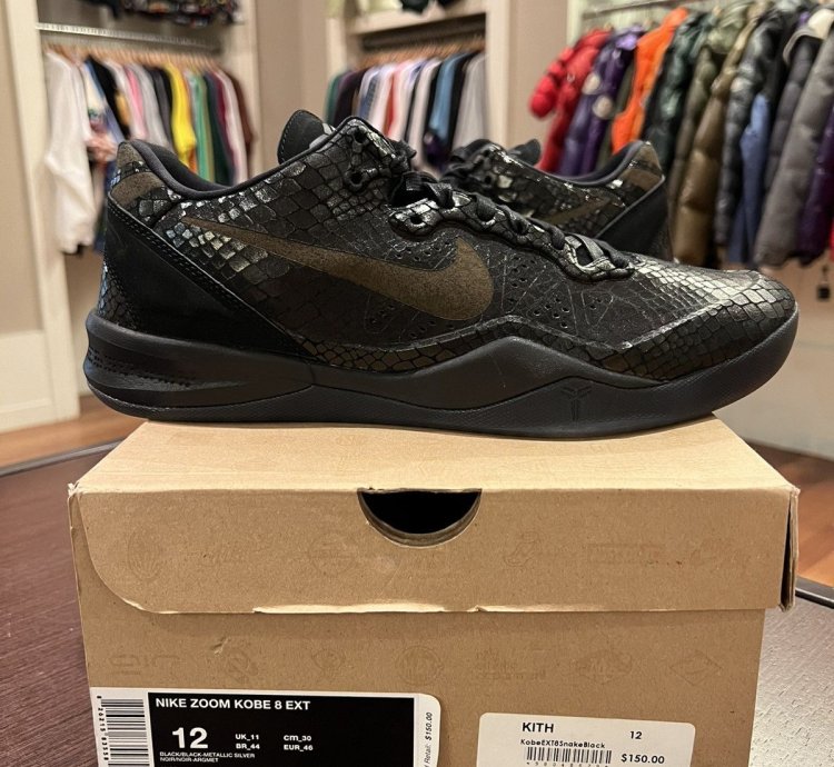 Nike Zoom Kobe 8 Ext Year Of The Snake Black
