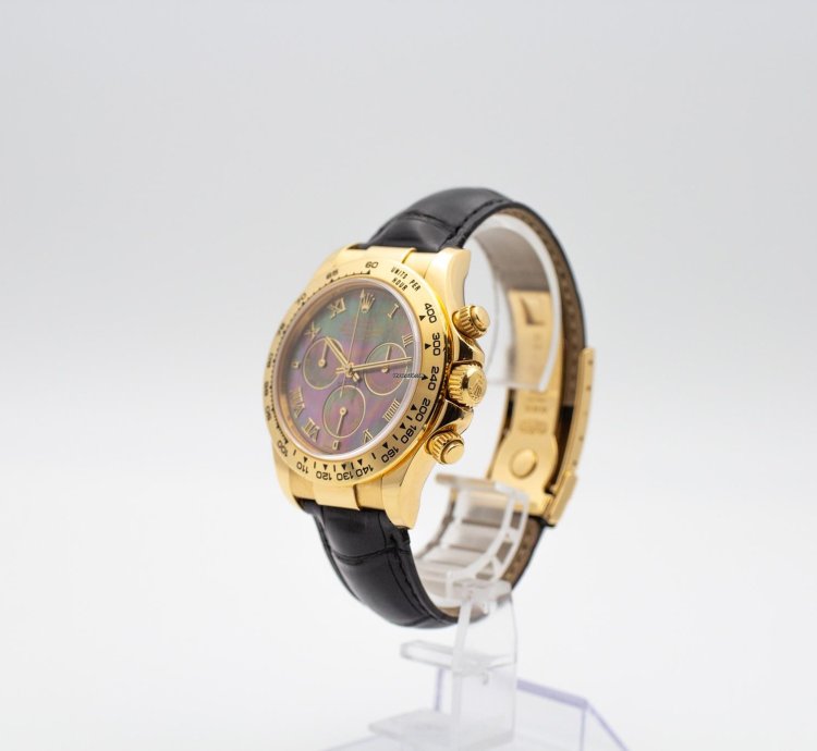 Rolex Daytona 116518 Tahiti Mop - Exceptional Quality Never Polished Like New - Full Set 2003