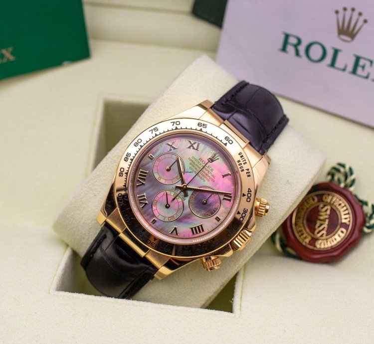 Rolex Daytona 116518 Tahiti Mop - Exceptional Quality Never Polished Like New - Full Set 2003