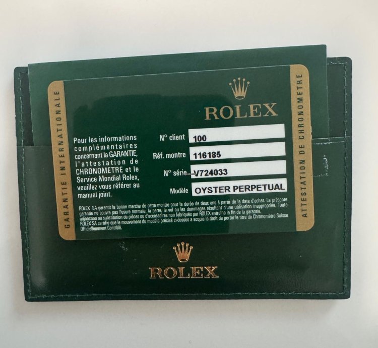 Rolex Datejust 36 18k Rotgold Mit Brillanten Individual Nr V724033 Ro480002-o7609 Vollgold Krokoarmband Mit Zertifikat Rotgold Faltschlie