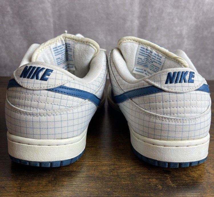 Nike Dunk Low Premium Sb White Brigade Blue Paper 313170-143