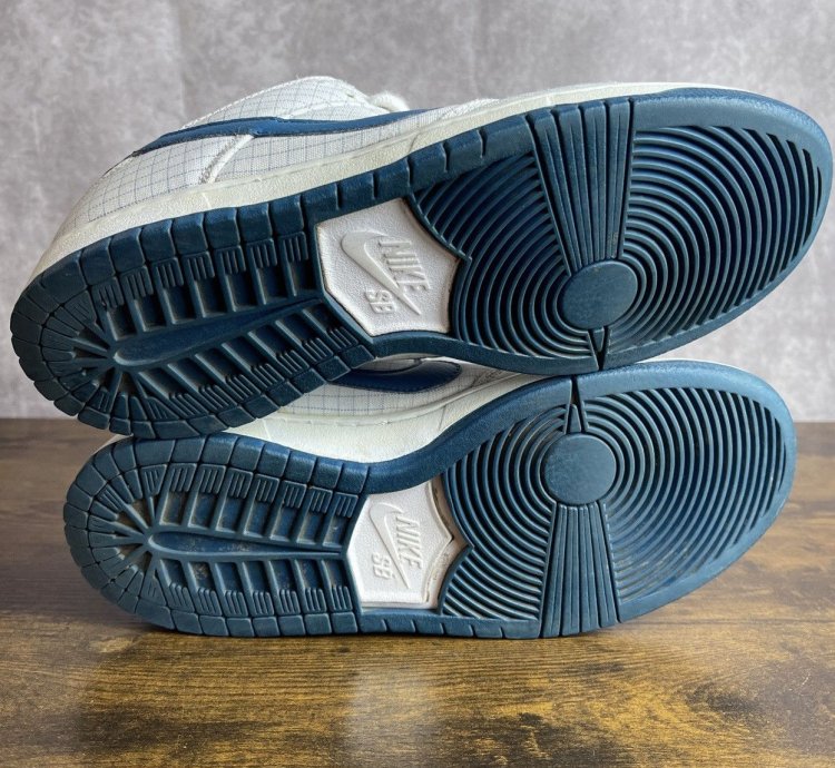 Nike Dunk Low Premium Sb White Brigade Blue Paper 313170-143
