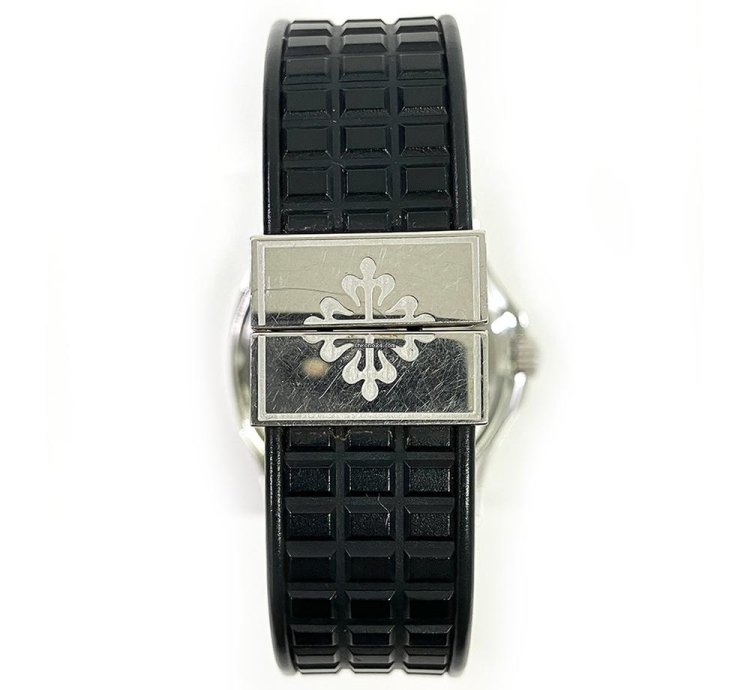 Patek Philippe Aquanaut 5066a-001 Stainless Steel Black Dial Black Rubber Strap