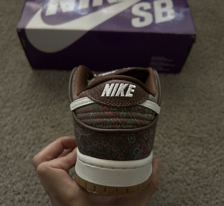Nike Dunk Low Pro Premium Sb Paisley Size 8