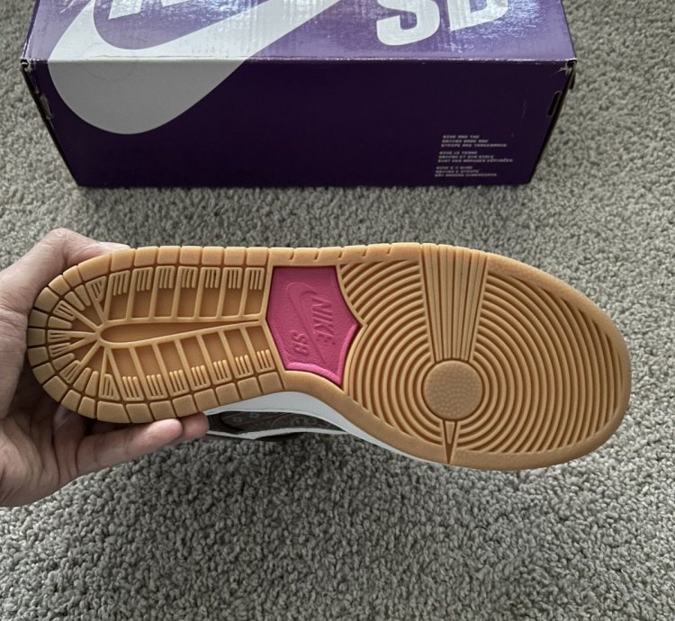Nike Dunk Low Pro Premium Sb Paisley Size 8