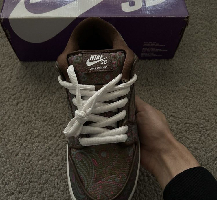 Nike Dunk Low Pro Premium Sb Paisley Size 8