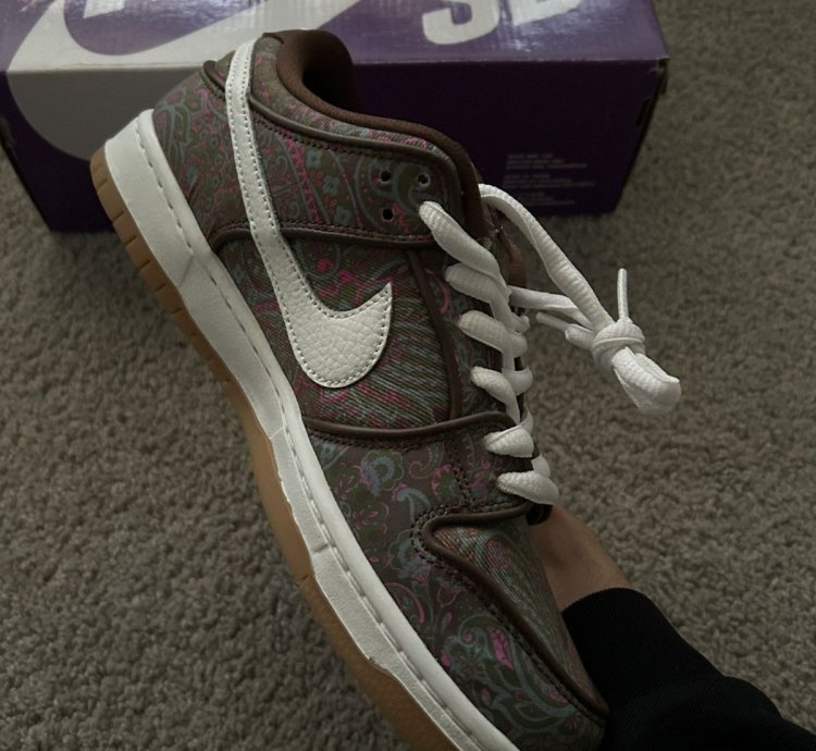 Nike Dunk Low Pro Premium Sb Paisley Size 8