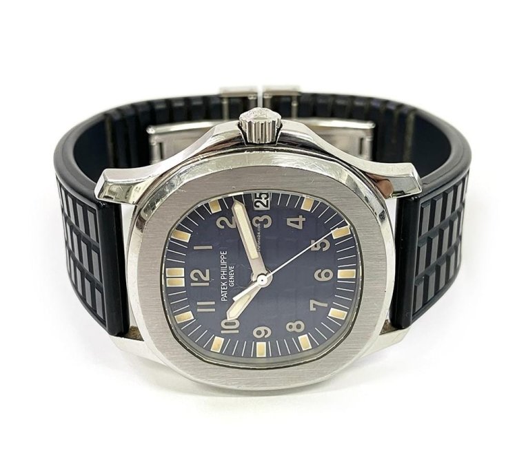 Patek Philippe Aquanaut 5066a-010 Stainless Steel With Blue Dial Watch