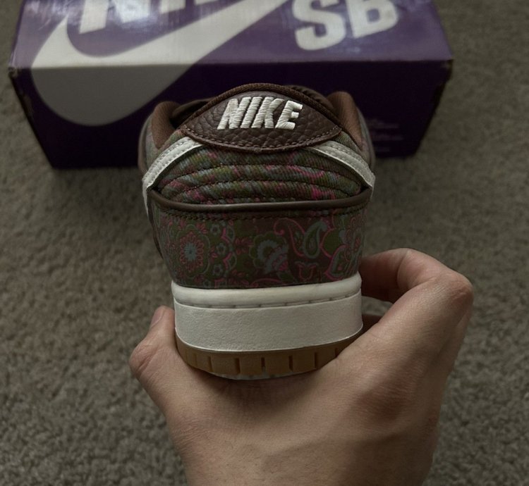 Nike Dunk Low Pro Premium Sb Paisley Size 8