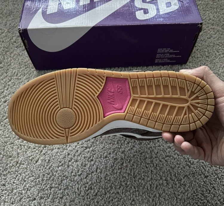 Nike Dunk Low Pro Premium Sb Paisley Size 8